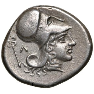 Greek coins - ACARNANIA Leukas - Stater (c.350-320 BC) Pegasus flying...