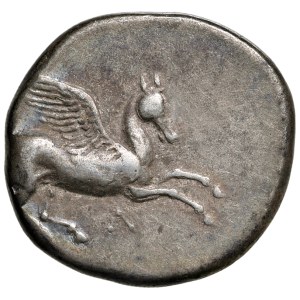 Greek coins - ACARNANIA Leukas - Stater (c.320-280 BC) Pegasus flying...