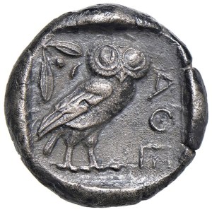 Greek coins - ATTICA Athens - Tetradrachm (479-404 BC) Helmeted head ...