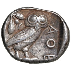 Greek coins - ATTICA Athens - Tetradrachm (479-404 BC) Helmeted head ...