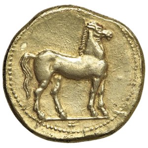 Greek coins - ZEUGITANIA Carthage - Stater (310-290 BC) Head of Tanit...