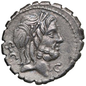 Roman coins Republic - Antonia - Q. Antonius Balbus - Denarius (83-82 BC) Head...