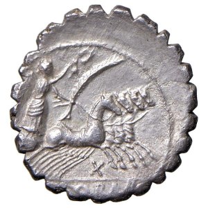 Roman coins Republic - Antonia - Q. Antonius Balbus - Denarius (83-82 BC) Head...