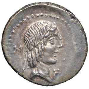 Roman coins Republic - Calpurnia - L. Calpurnius Piso Frugi - Denarius (90 BC)...