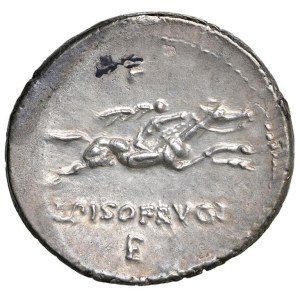 Roman coins Republic - Calpurnia - L. Calpurnius Piso Frugi - Denarius (90 BC)...