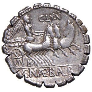 Roman coins Republic - Naevia - C. Naevius Balbus - Denarius (79 BC) Head of V...