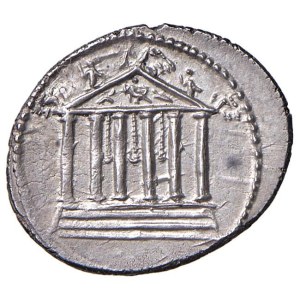Roman coins Republic - Petillia - Petillius Capitolinus - Denarius (43 BC) Six...