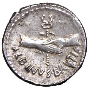 Roman coins Republic - Postumia - D. Postumius Albinus Bruti f. - Denarius (48...