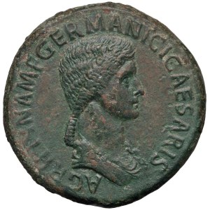 Roman coins Empire - Agrippina (mother of Caligula) Sestertius - Bust r. - R...
