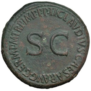 Roman coins Empire - Agrippina (mother of Caligula) Sestertius - Bust r. - R...