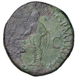 Roman coins Empire - Antonia (mother of Claudius) As - Head r. - R/ Claudius...