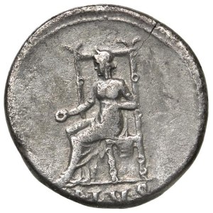 Roman coins Empire - Nero (54-68) Denarius - Laureate head r. - R/ Salute se...