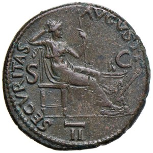 Roman coins Empire - Nero (54-68) Dupondius (Lugdunum) Laureate head to the ...