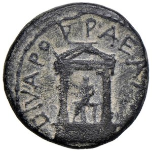Roman coins Empire - Diva Poppaea and Diva Claudia (died 65 and 63) AE of JU...