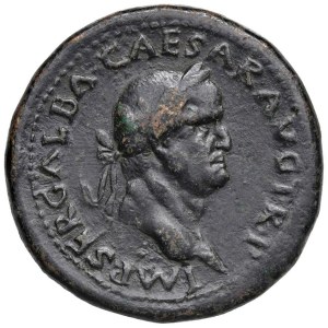 Roman coins Empire - Galba (68-69) Sestertius - Laureate head r. - R/ Concor...