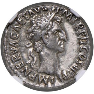 Roman coins Empire - Nerva (96-98) Denarius - Laureate head to the right. - ...