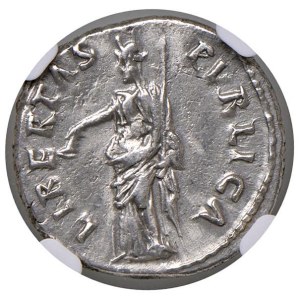 Roman coins Empire - Nerva (96-98) Denarius - Laureate head to the right. - ...