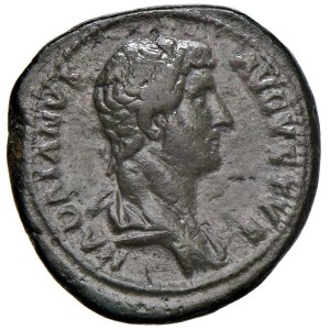 Roman coins Empire - Hadrian (117-138) As - Bust r. - R/ The Emperor on hors...