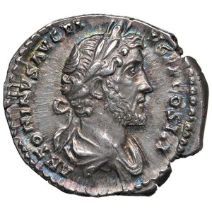 Roman coins Empire - Antoninus Pius (138-161) Denarius - Laureate and draped...