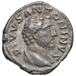 Roman coins Empire - Antoninus Pius (138-161) Denarius of Consecration - Bus...