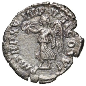 Roman coins Empire - Commodus (180-192) Quinarius - Laureate bust r. - R/ Vi...