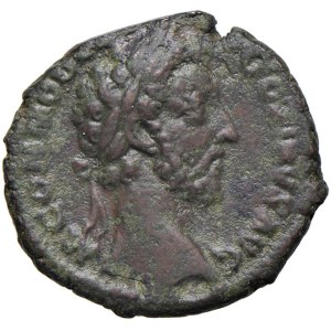 Roman coins Empire - Commodus (180-192) As - Laureate head to the right. - R...