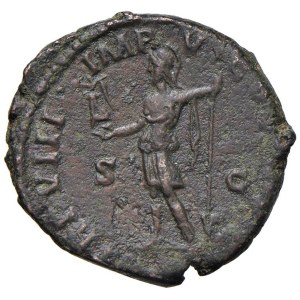 Roman coins Empire - Commodus (180-192) As - Laureate head to the right. - R...