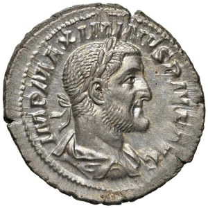 Roman coins Empire - Maximinus (235-238) Denarius - Laureate bust r. - R/ Fi...