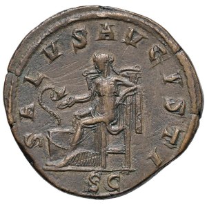Roman coins Empire - Maximinus (235-238) Sestertius - Laureate bust r. - R/ ...