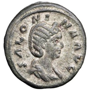 Roman coins Empire - Salonina (wife of Gallienus) Quinarius - Diademed bust ...