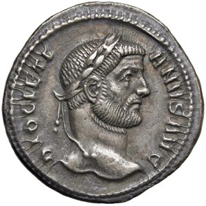 Roman coins Empire - Diocletian (284-305) Argenteus - Laureate head r. - R/ ...