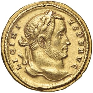 Roman coins Empire - Licinius I (308-324) Solidus (310-313) Trier - Laureate...