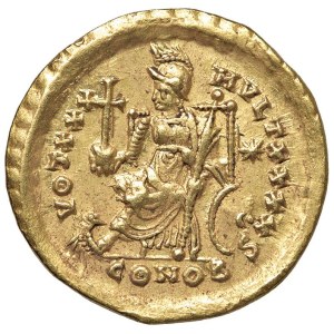 Roman coins Empire - Theodosius II (402-450) Solidus (Constantinople), 430-4...
