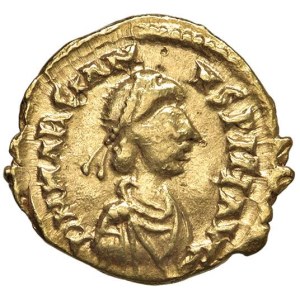 Roman coins Empire - Marcian (450-457) Tremissis (Mediolanum) Diademed bust ...