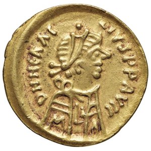Byzantine coins - Heraclius (610 - 641) Tremissis - Diademed bust r. - R/...