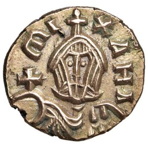 Michael III (842-867) Semissis (Syracuse) Bust facing...