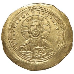 Byzantine coins - Constantine IX (1042-1055) Istamenon nomisma - Bust of ...