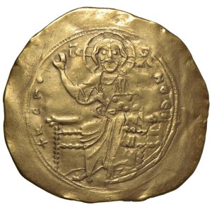 Byzantine coins - Alexios I Komnenos (1081-1118) Hyperpyron - Christ seat...