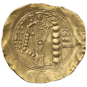 Byzantine coins - Alexios I Komnenos (1081-1118) Hyperpyron - Christ seat...