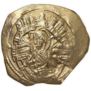 Byzantine coins - Michael VIII (1261-1282) Hyperpyron - Bust of the Virgi...