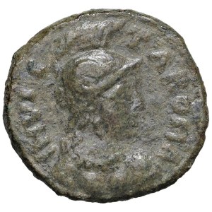 Barbaric coins - OSTROGOTHS Athalaricus (526-534) 20 Nummi (Rome) Helmet...