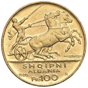 Foreign coins - ALBANIA Zog I (1925-1939) 100 Franga 1926 senza stelle ...