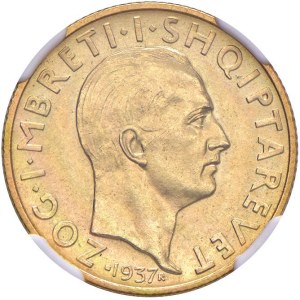 Foreign coins - ALBANIA Zog I (1925-1939) 20 Franga 1937 - Nomisma 14 A...