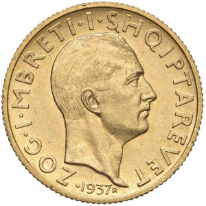 Foreign coins - ALBANIA Zog I (1925-1939) 20 Franga 1937 - Nomisma 14 A...