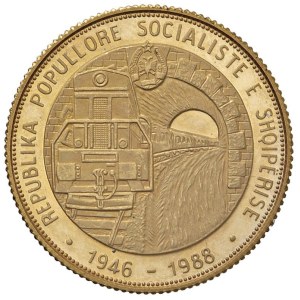 Foreign coins - ALBANIA 100 Leke 1988 - KM 63; Fr. 26 AU (g 6,45)...