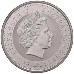 Foreign coins - AUSTRALIA Elisabetta II (1952-2022) 10 Dollari 2001 - K...