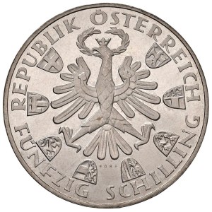 Foreign coins - AUSTRIA 50 Schilling 1959 Tiroler Freiheit - KM 2888 AG...