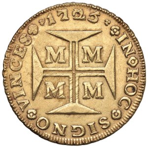 Foreign coins - BRASILE João V (1706-1750) 10.000 Reis 1725 - KM 116 AU...