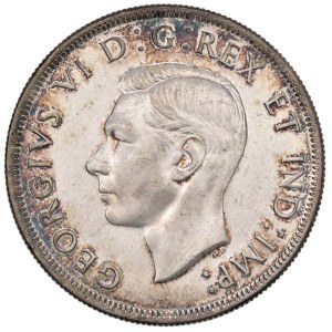 Foreign coins - CANADA Giorgio VI (1936-1952) Dollaro 1945 - KM 37 AG (...