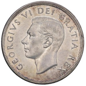 Foreign coins - CANADA George VI (1936-1952) Dollar 1948 - KM 46 AG (...